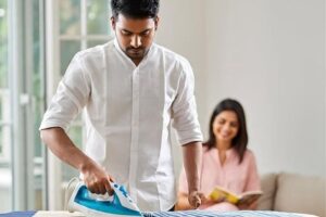 Family Crime : गुस्से में आइरन के तार से पत्नी का घोंट डाला गला