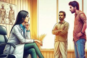 Hindi love Story in Short : अपने अस्पताल की मैनेजर से चक्कर डाक्टर पत्नी खल्ल्लास